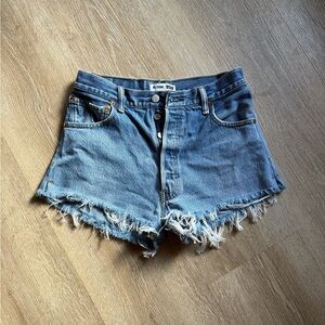 Levis redone Denim Shorts